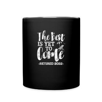 Retirement - Full Colour Mug - black - Front