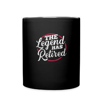 Retirement - Full Colour Mug - black - Front