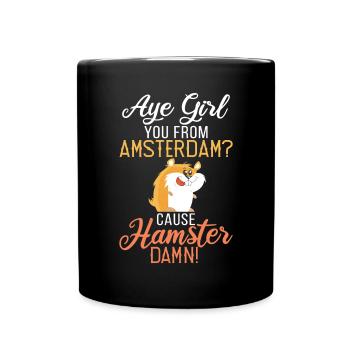 Hamster Lover Hamster Gift - Full Colour Mug - black - Front