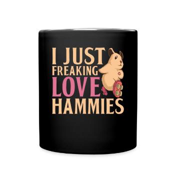 Hamster Lover Hamster Gift - Full Colour Mug - black - Front