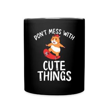 Hamster Lover Hamster Cadeau - Mug uni - noir - Devant