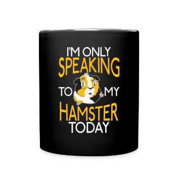 Hamster Lover Hamster Cadeau - Mug uni - noir - Devant