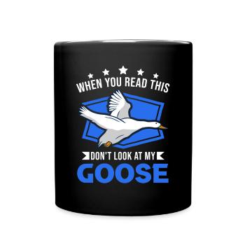 Oies Cadeau Goose Lovers Goose Éleveurs d’oies - Mug uni - noir - Devant