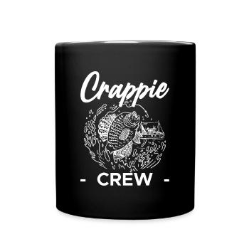 Crappie Crew Shirt Gift - Full Colour Mug - black - Front