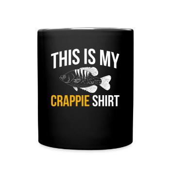 This Is My Crappie Shirt - Full Colour Mug - black - Front
