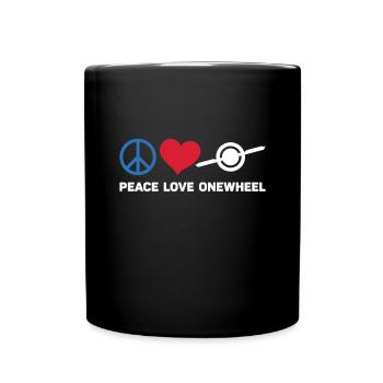 Unicycle - Full Colour Mug - black - Front