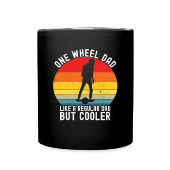 Unicycle - Full Colour Mug - black - Front