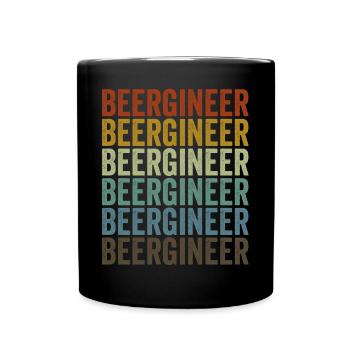 Beer Brewers Craft Beer Lovers Beer Breweries Hei - Full Colour Mug - black - Front