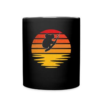 Koala retro - Full Colour Mug - black - Front