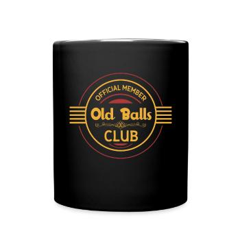 Tenue d’anniversaire officielle du Old Balls Club pour - Mug uni - noir - Devant