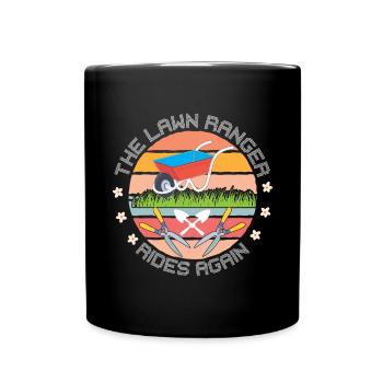 Le garde forestier monte à nouveau gardien au - Mug uni - noir - Devant