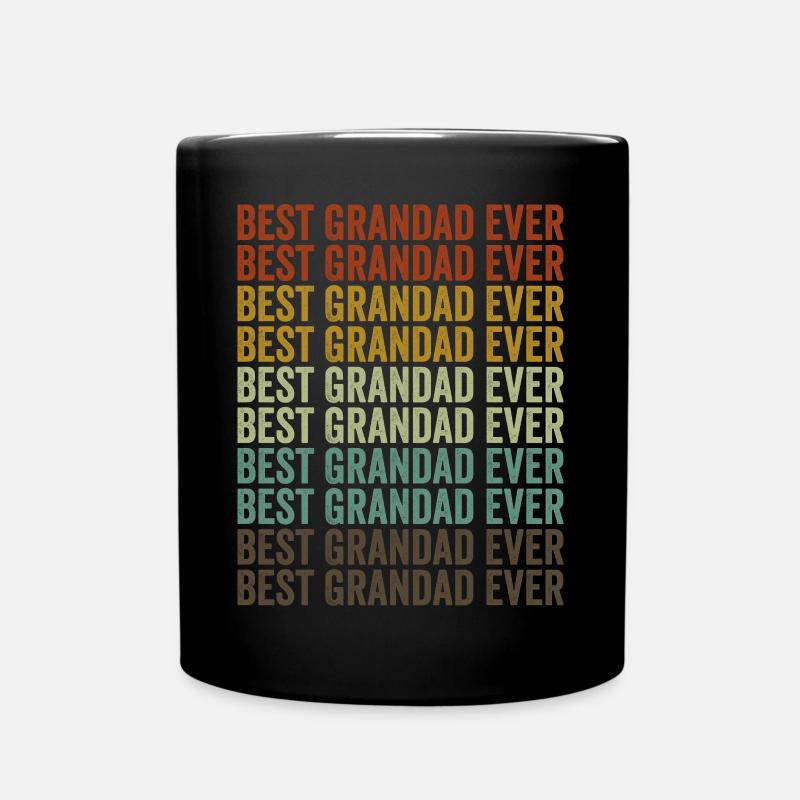 Bester Opa aller Zeiten Vatertag Großvater - Tasse einfarbig - Schwarz