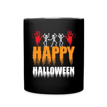Tenue joyeuse d’Halloween pour le 31 octobre - Mug uni - noir - Devant