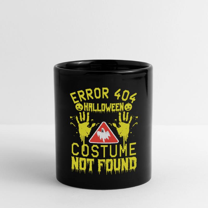 Error 404 Costume Not Found Halloween Coding Full Colour Mug