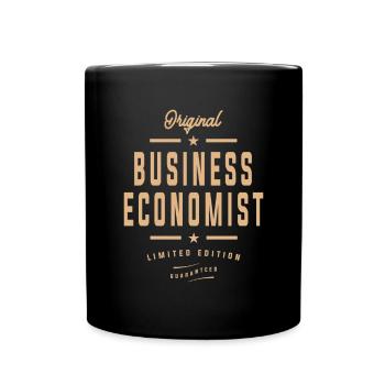 Business Economist Funny Job Title Profession - Full Colour Mug - black - Front