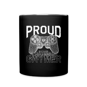 Fier gaymer, Gay Pride Gaming - Mug uni - noir - Devant