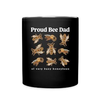 Imker Bienenzüchter Bienen Bienenzucht Geschenk - Tasse einfarbig - Schwarz - Vorne