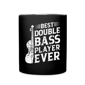 Meilleur contrebassiste de tous les temps - Contrebassiste - Mug uni - noir - Devant