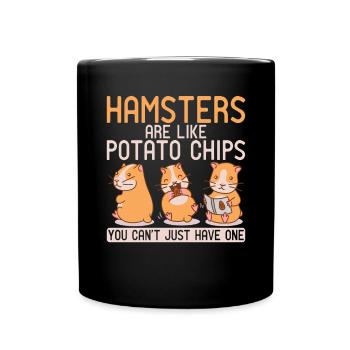 Hamster Lover Hamster Gift - Full Colour Mug - black - Front