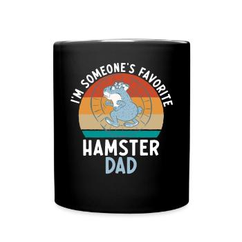 Hamster Lover Hamster Cadeau - Mug uni - noir - Devant