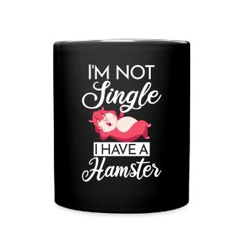 Hamster Lover Hamster Cadeau - Mug uni - noir - Devant