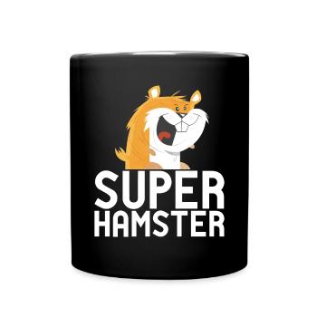 Hamster Lover Hamster Gift - Full Colour Mug - black - Front