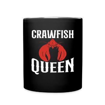 Crawfish Queen Shirt Partner Look - Mug uni - noir - Devant