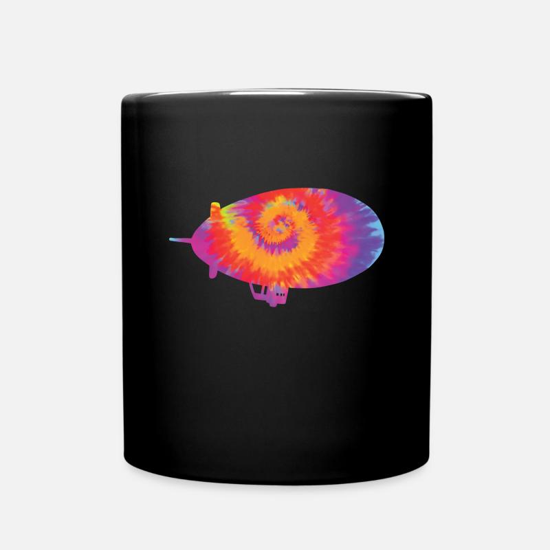 Zeppelin - Tasse einfarbig - Schwarz