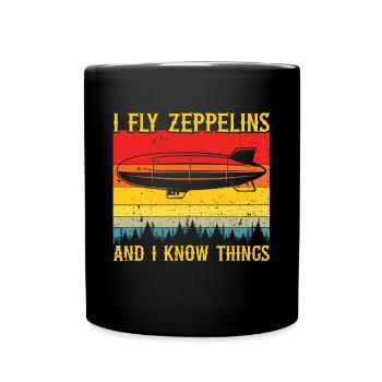 Zeppelin - Full Colour Mug - black - Front