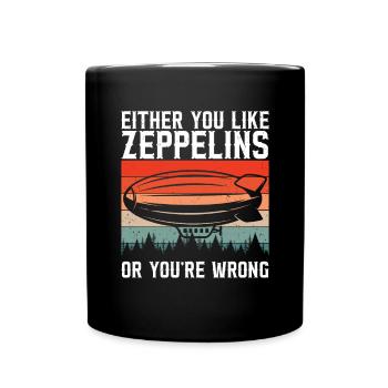 Zeppelin - Full Colour Mug - black - Front