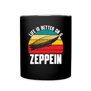 Zeppelin - Full Colour Mug - black - Front