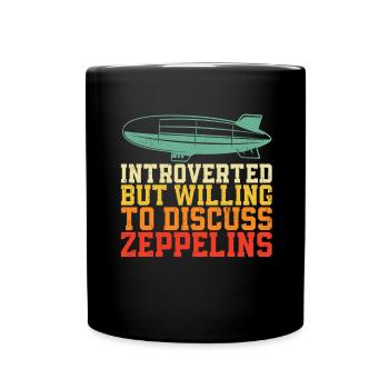 Zeppelin - Full Colour Mug - black - Front