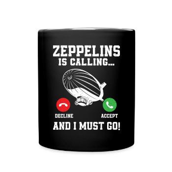 Zeppelin - Full Colour Mug - black - Front