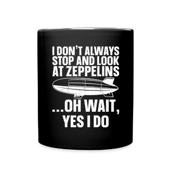 Zeppelin - Full Colour Mug - black - Front