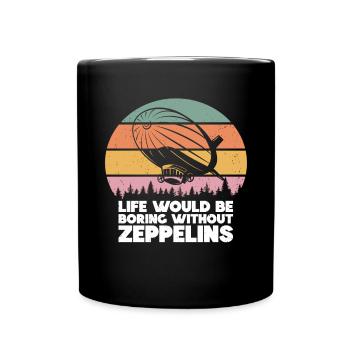 Zeppelin - Full Colour Mug - black - Front
