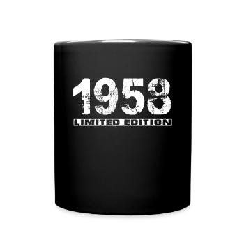 Limited Edition 1958 - Tasse einfarbig - Schwarz - Vorne