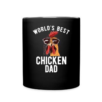 Chicken Gifts Chicken Owner - Full Colour Mug - black - Front