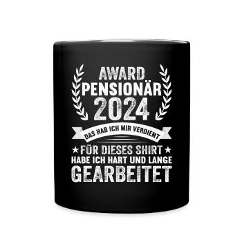Retraité 2024 Retraite des retraités Dire - Mug uni - noir - Devant