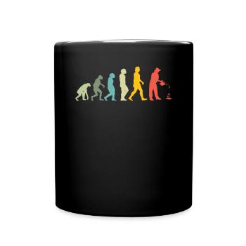 Gardener Accessories Garden Motif - Full Colour Mug - black - Front