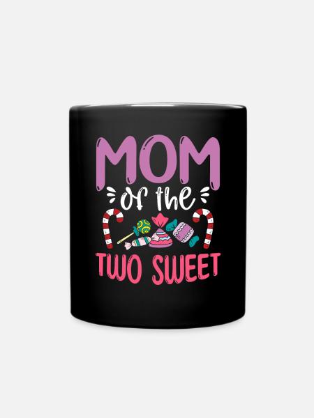 Maman des deux mamans adorables - Mug uni - noir