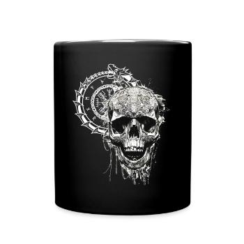 Vikings Rune nordique Vikings Valhalla Vikings - Mug uni - noir - Devant