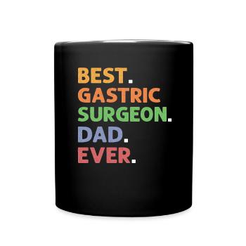 Am Besten. Magenchirurgen Vater. Je. Gastrektomie - Tasse einfarbig - Schwarz - Vorne