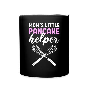 Flapjack Mamas Little Pancake Helper - Mug uni - noir - Devant