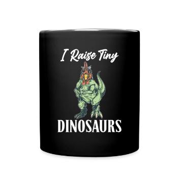 Chicken Gifts Chicken Owner - Full Colour Mug - black - Front
