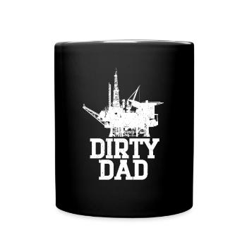 Champ pétrolifère - Mug uni - noir - Devant