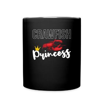 Crawfish Princess Shirt Gift - Full Colour Mug - black - Front