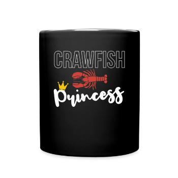 Crawfish Princess Shirt Gift - Full Colour Mug - black - Front