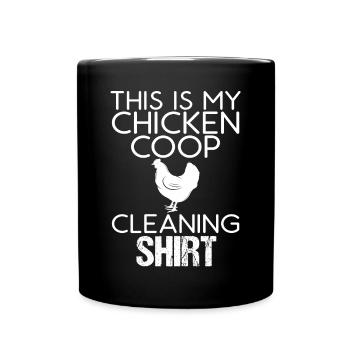 Cadeaux de poulet Propriétaire de poulet - Mug uni - noir - Devant