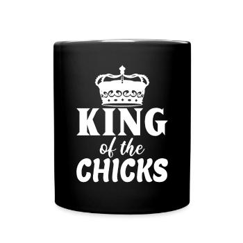 Chicken Gifts Chicken Owner - Full Colour Mug - black - Front