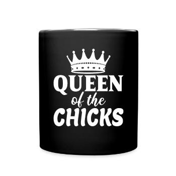 Chicken Gifts Chicken Owner - Full Colour Mug - black - Front